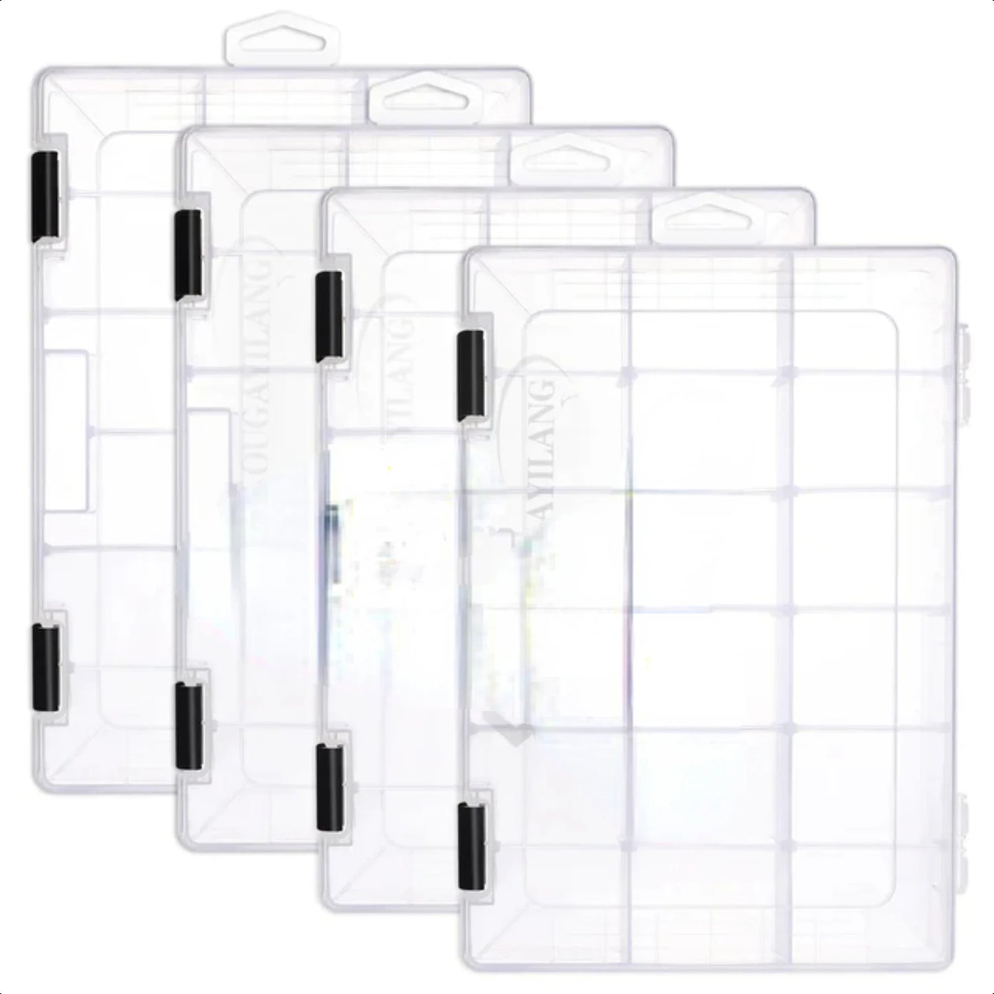 Fishing Tool Box 1/2/4pcs 3600 3700 Portable Bait Box