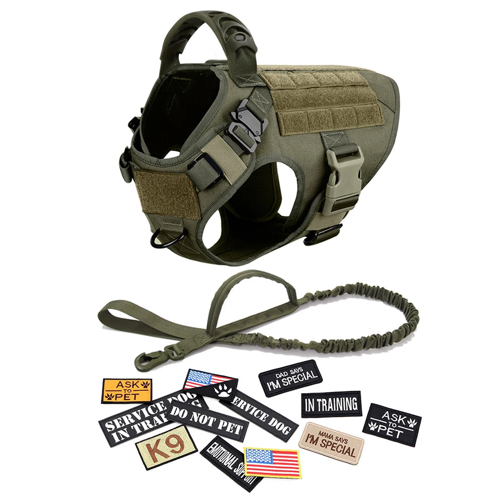Training Vests Tactical Dogs Harnesses Accessories