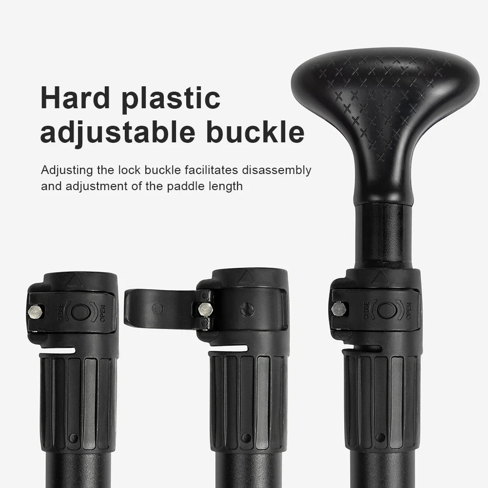 3-Piece Kayak Boat Paddle Adjustable Length Stand Up Paddle
