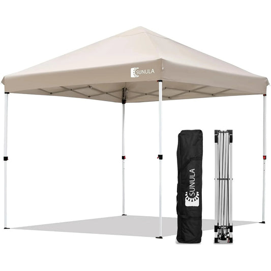 10x10 Pop Up Canopy Tent Instant Gazebo for Outside Camping