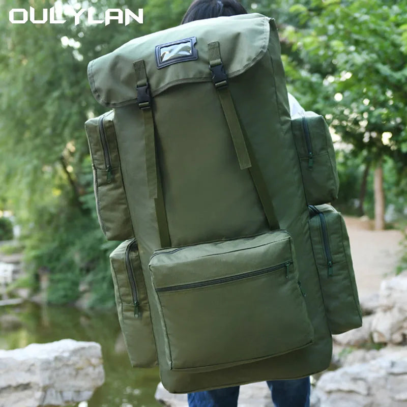 130L Extra Large Capacity Backpack Men's Outdoor Rucksack
