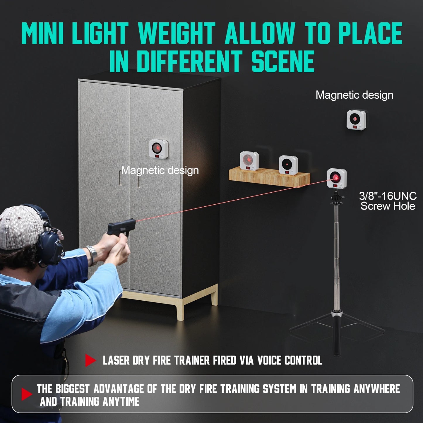 Infrared Induction Electronic Scoring Laser Target Color with Sound Effects