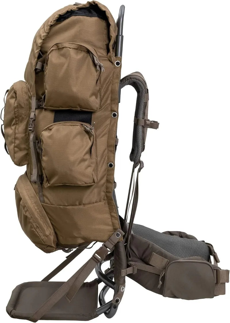 YTYIN Dual-Function Hunting Backpack With Freighter Frame Rifle Holder