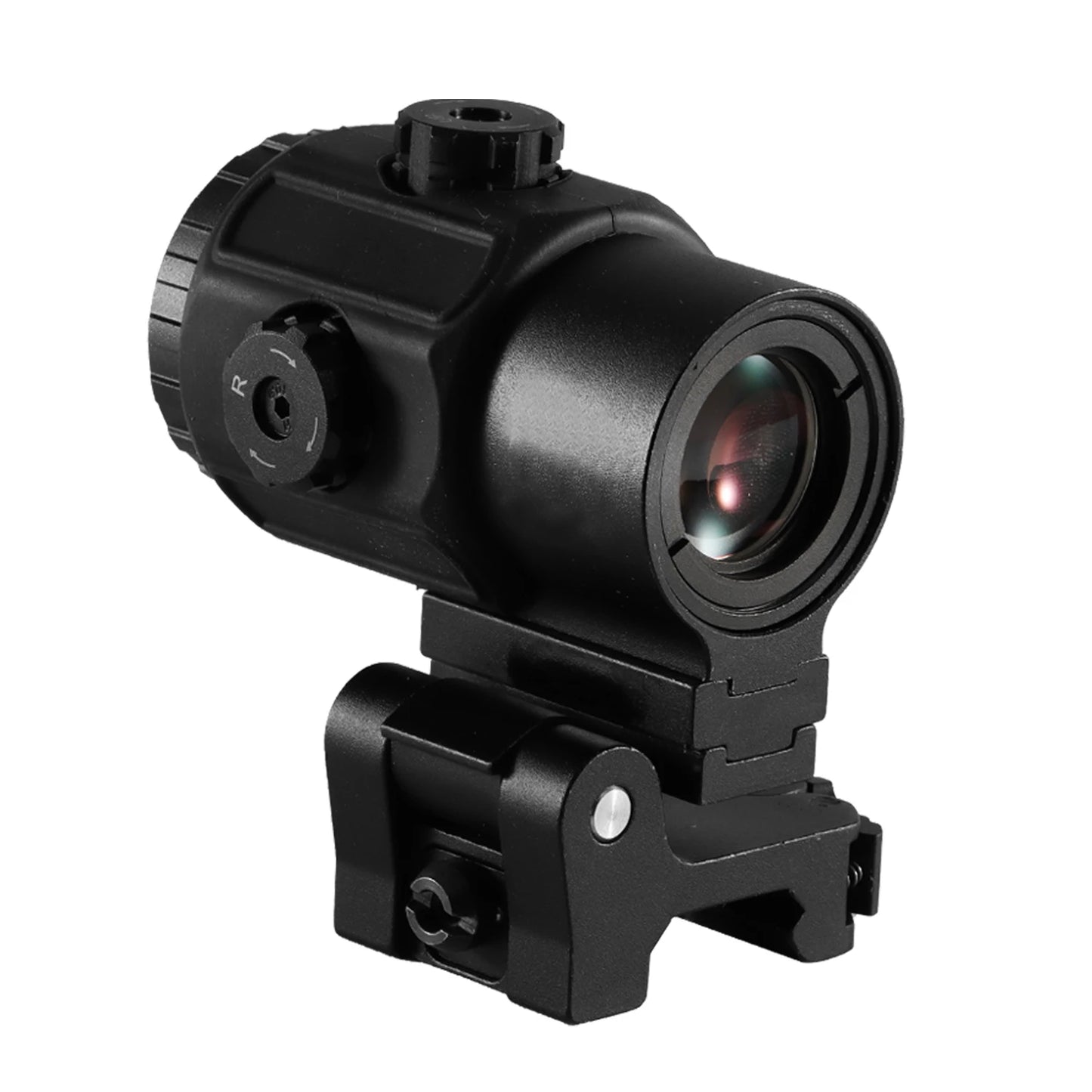 5X Magnifier Red Dot Combo Scope Optics QD Mount Fit 20MM Rail Mount