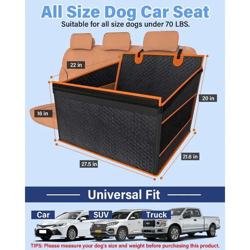 Dog Car Seat for Large Dog