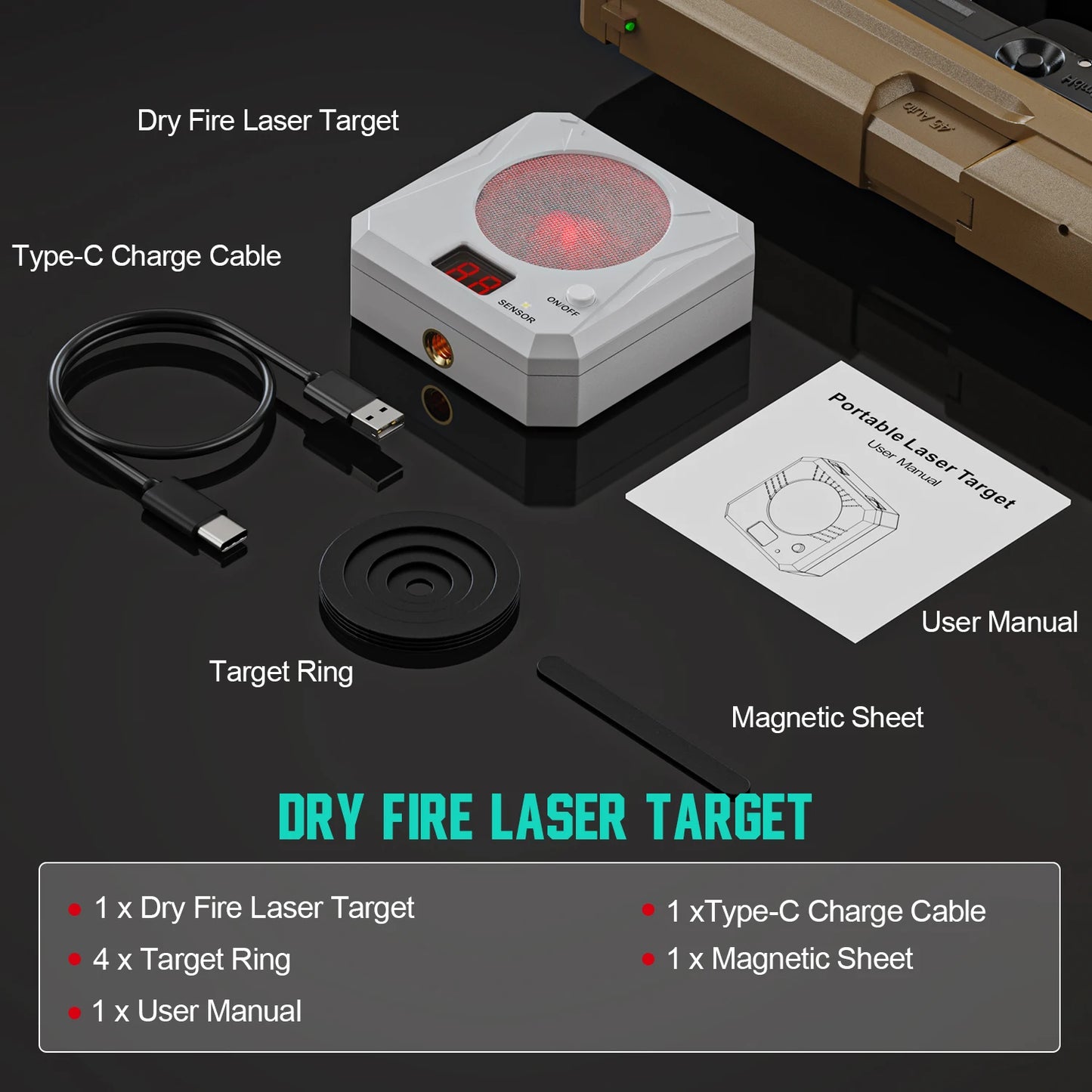 Infrared Induction Electronic Scoring Laser Target Color with Sound Effects