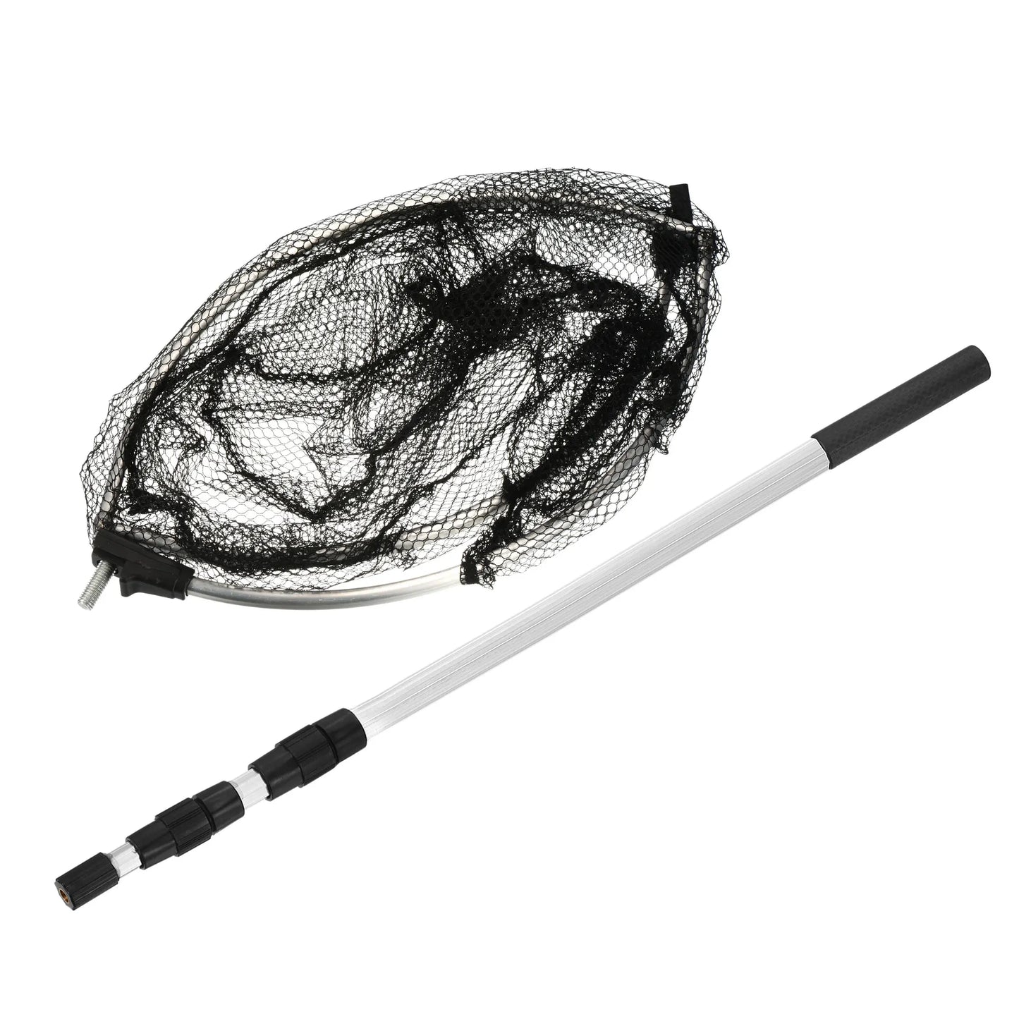 Folding Fishing Net Round Extend to 4.9ft Aluminium Alloy
