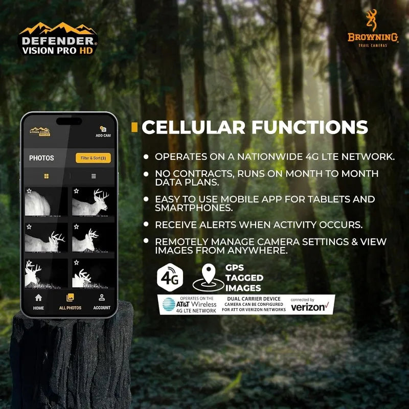 Browning Trail Cameras Defender Vision Pro