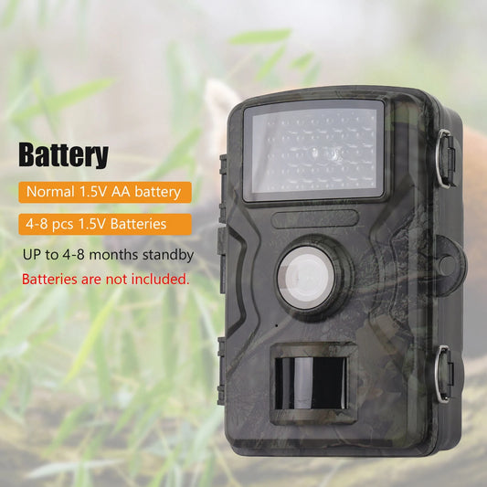 1080P Hunting Camera 2.0in LCD 16MP Infrared Night Vision