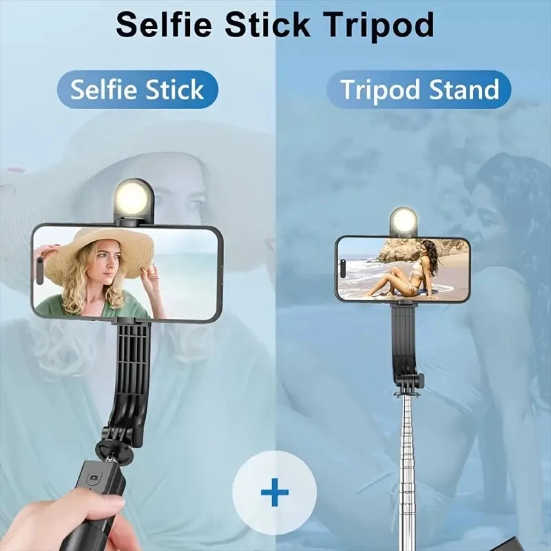 Telescopic Selfie Stick Tripod Stand Mobile Phone Gimbal Stabilizer