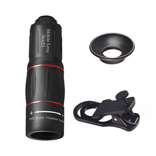 18/28/36X Mobile Phone Camera Telephoto Lens for Camping Hunting Sports