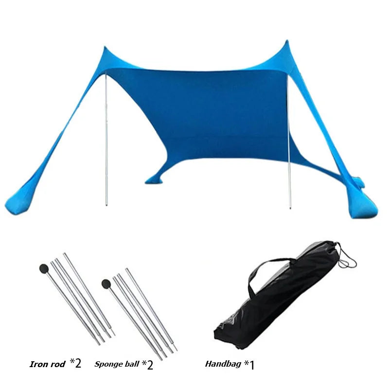 Outdoor Lawn and Beach Canopy Tent Camping Fishing Tent