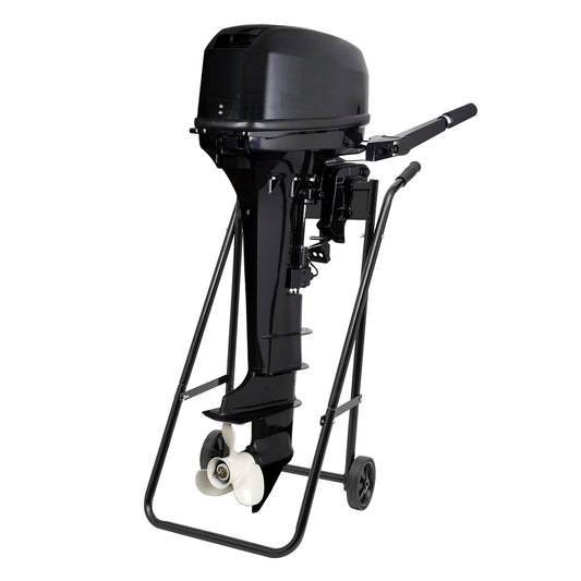 Outboard Stand for Long and Short Shaft Foldable Engine Trolley
