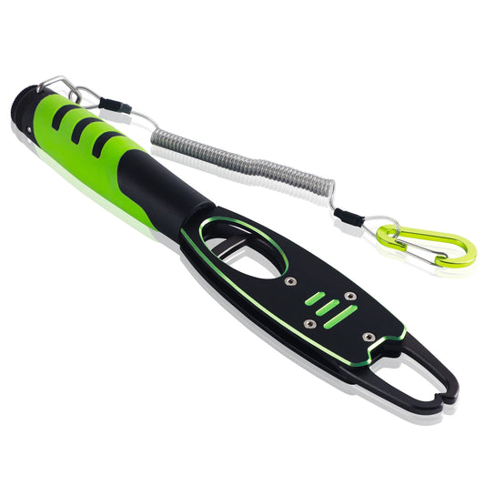 Fish Lip Gripper with Scale 2 in 1 Aluminum Alloy