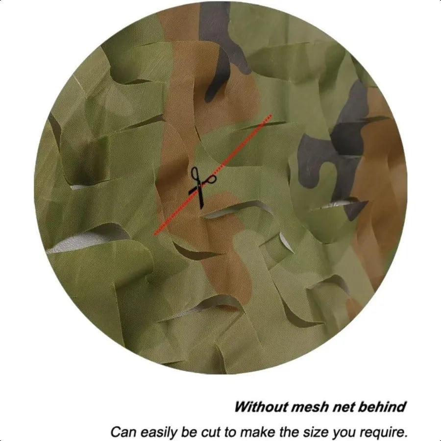 Bulk Roll Camo Netting For Hunting Sunshade Outdoor Shelter