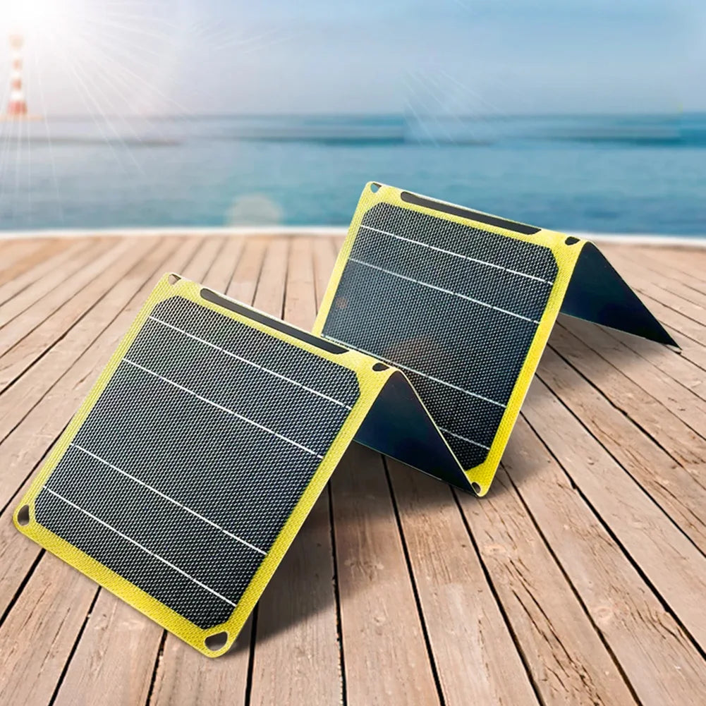 30W/40W 5V Portable Battery Phone Charger Foldable Solar Cell