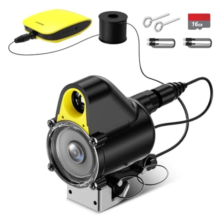 Hign-concerned 1080P Full HD Portable Fish Finder With APP Control