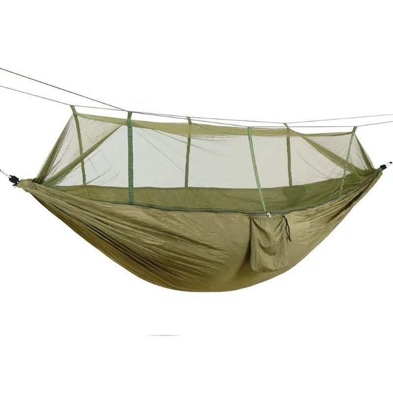 Portable Double Hammock with Net, 2 Person