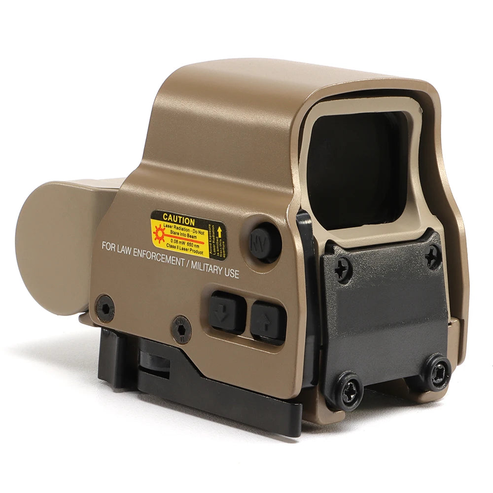 Tactical Magnifier Red Dot Combo Scope Optics QD Mount Weaver Fit 20MM Rail Mount