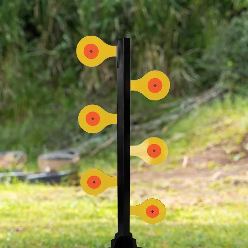 Handgun Dueling Tree Target Steel Paddles,