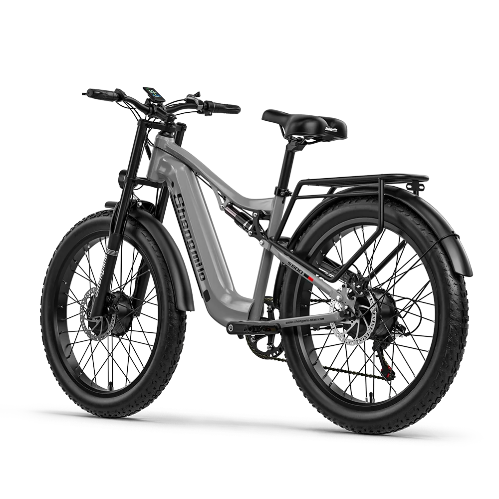 Shengmilo Fat Tire Electric Bike 2000W Dual Motor 48V Battery