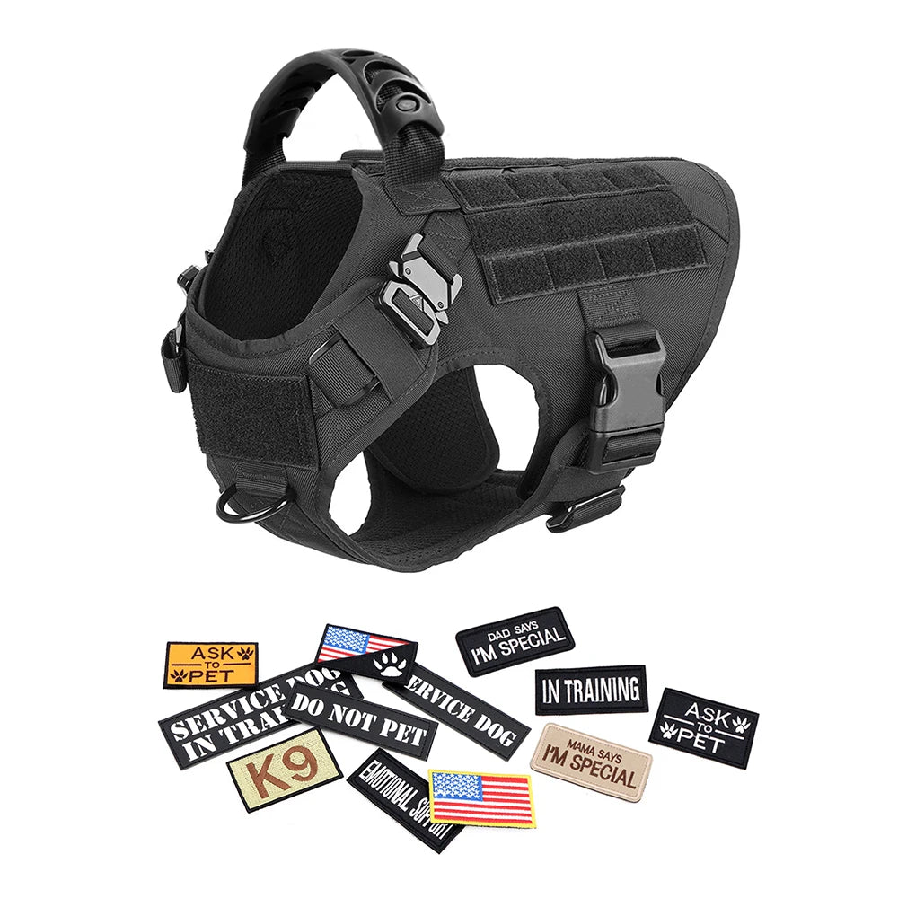 Training Vests Tactical Dogs Harnesses Accessories