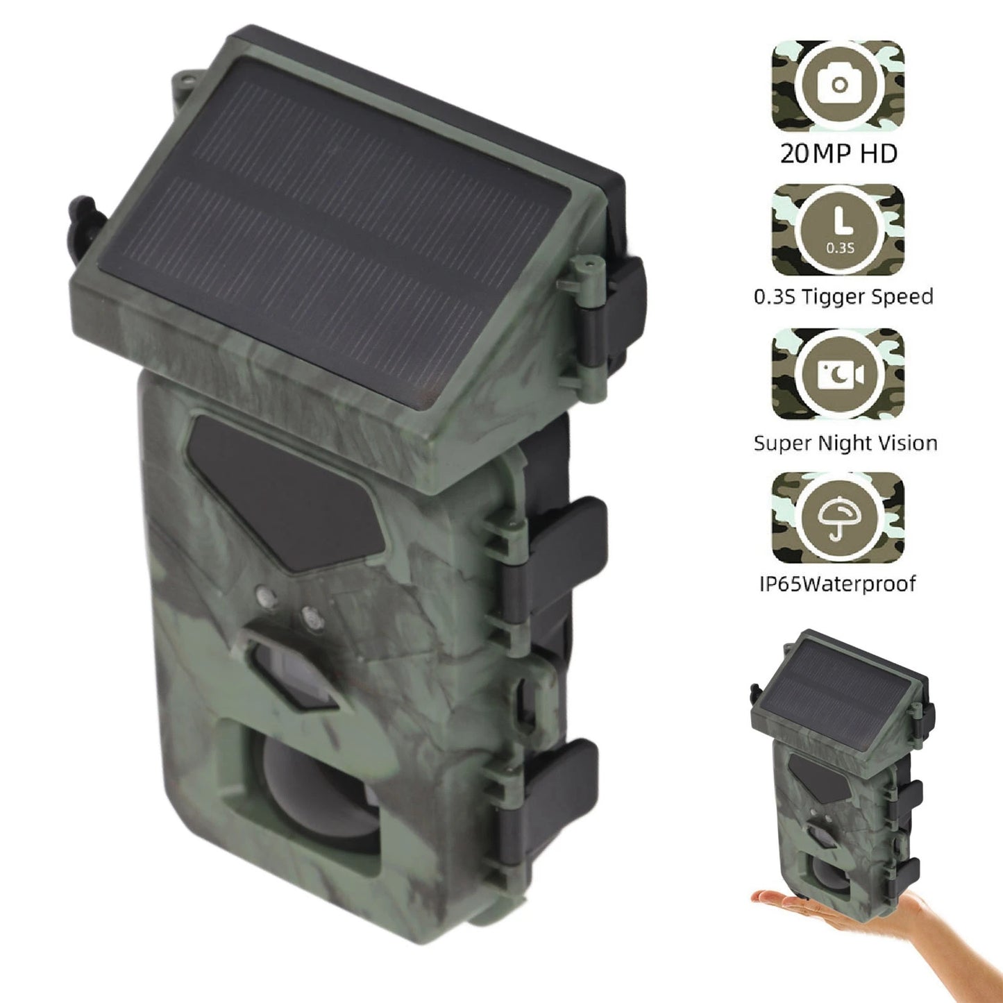 Mini Trail Camera Trail Camera IR Night Vision Waterproof