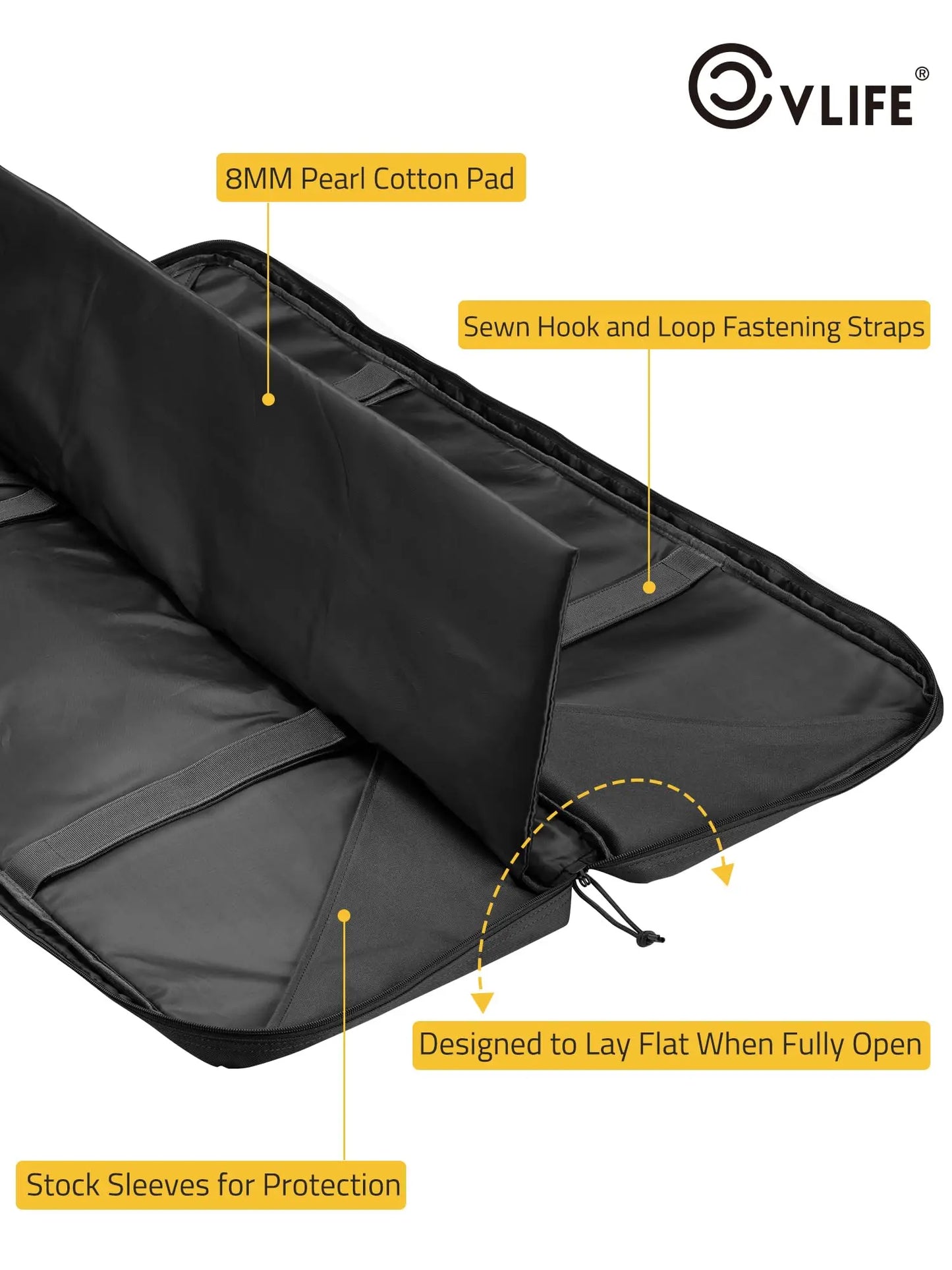 42 Double Soft Rifle Case Tactical Long Gun Bag