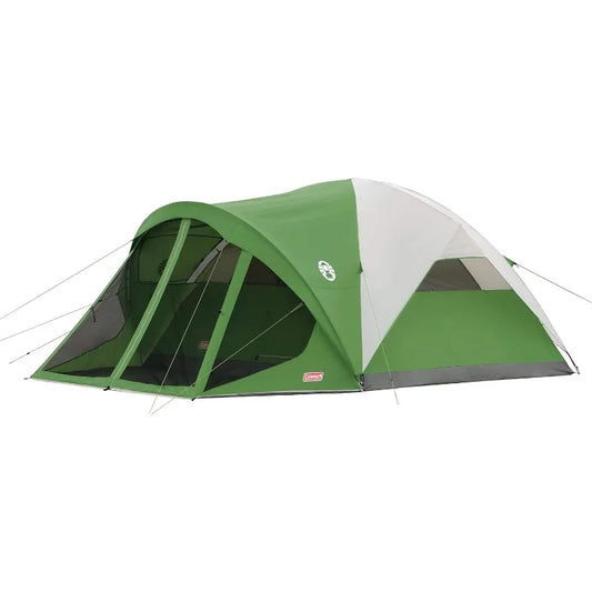 Coleman Screened Camping Tent, 6/8 Person Carry Bag