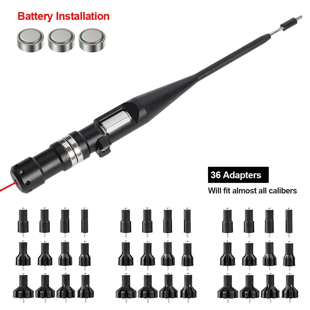 Tactical Laser Collimator Sight Kit for Rifle Pistol