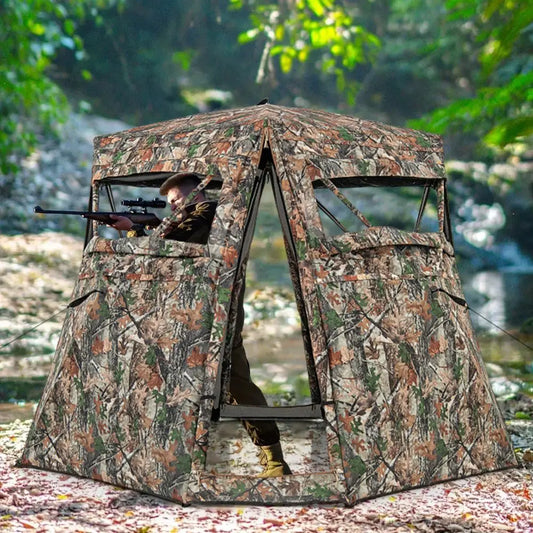 Hign-concerned 360 Degree See Through Ground Hunting Blind