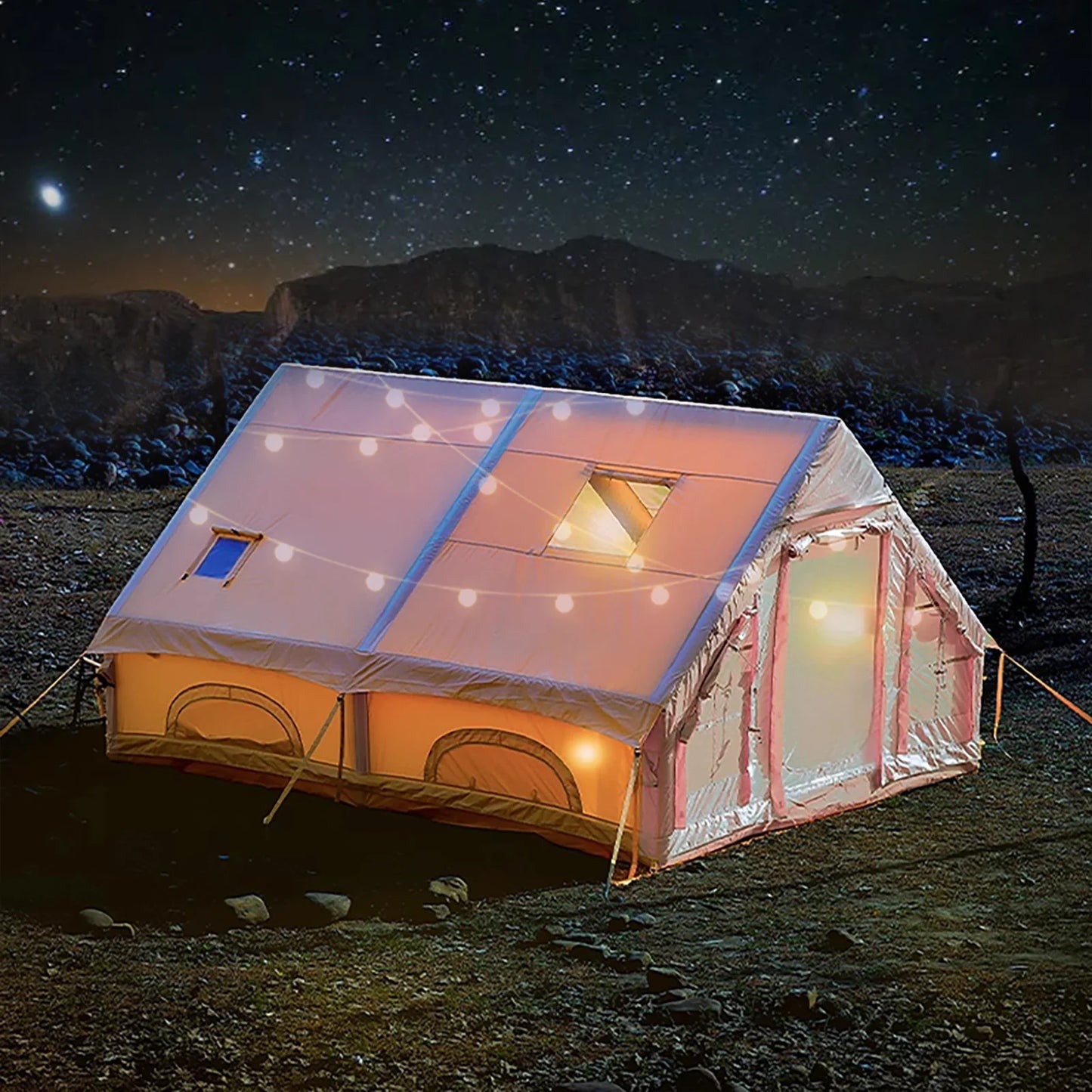 8-10 Person Inflatable Tents for Camping,