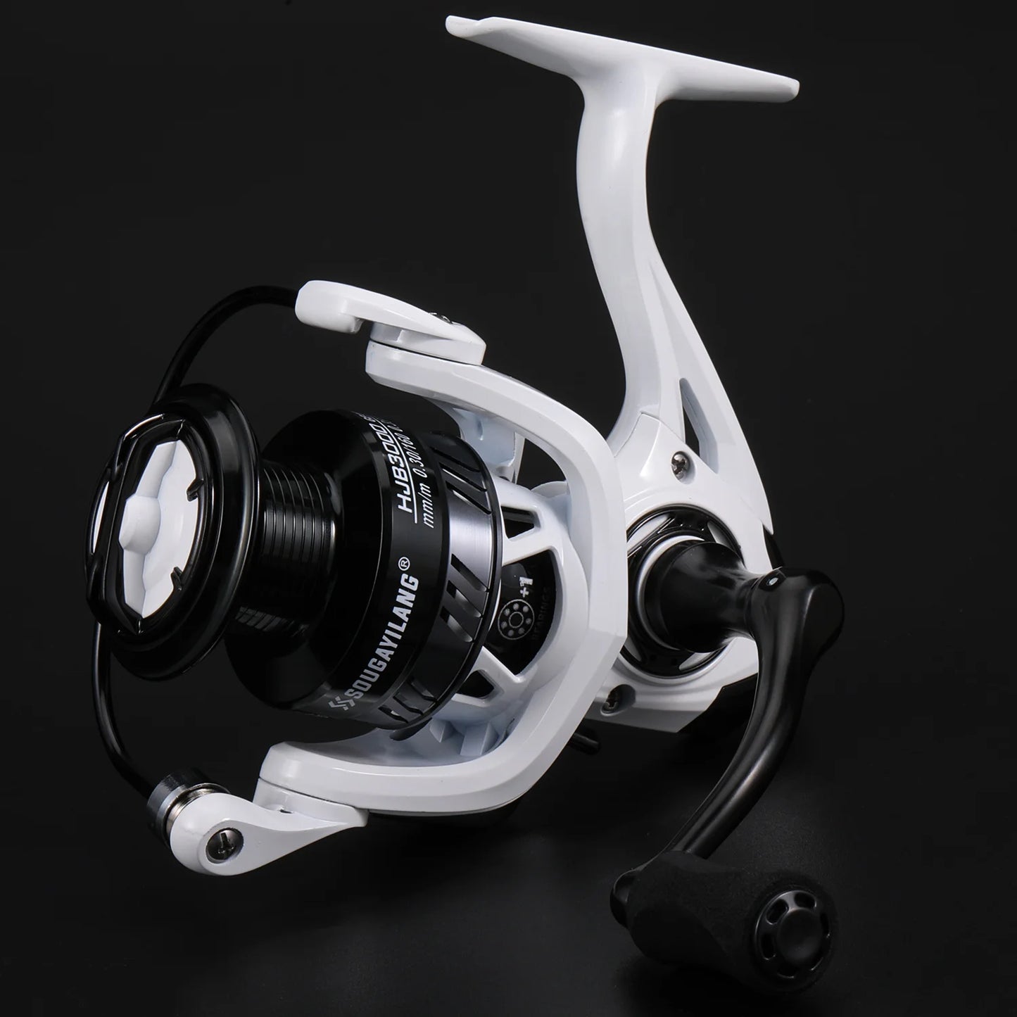 Sougayilang 2000 3000 Spinning Reel High Speed 5.2:1 Ratio Fishing Reel