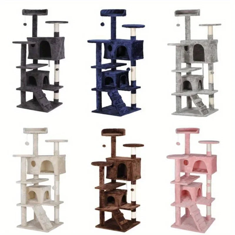 55" Cat Tree Tower Activity Center