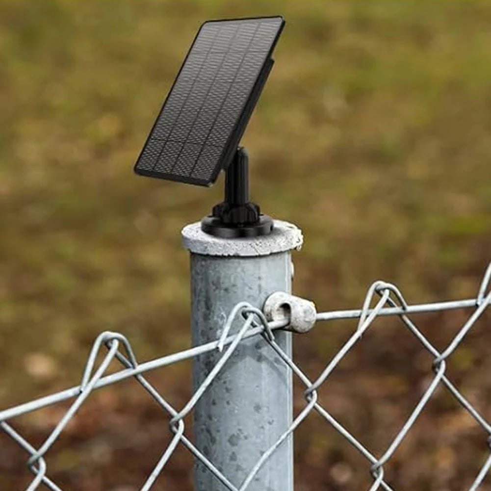 Trail Cam Solar Panel 360° Rotation Build-in 5000mAH Battery Solar Battery Charger