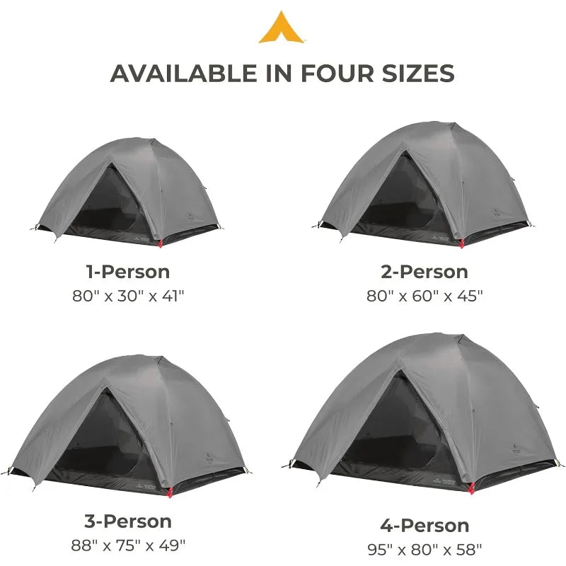 2 Person Backpacking Tent for Camping, Hiking & Backpacking