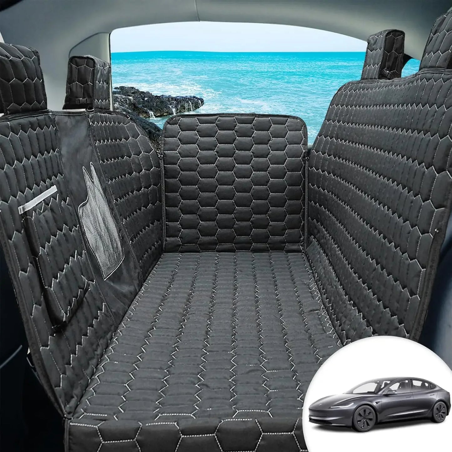 Dog Seat Covers for Back Seat,100% Waterproof
