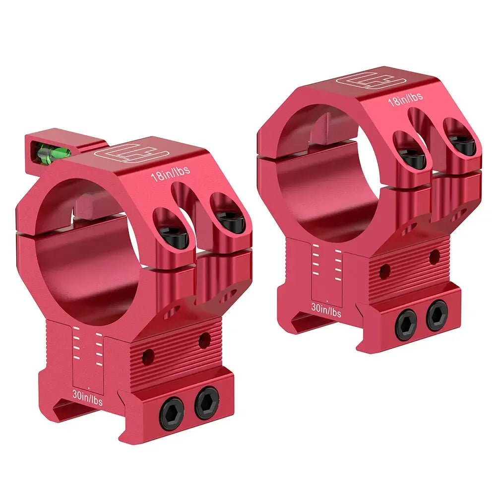 WestHunter Advanced Elevation Adjust Bubble Level Rings for 34mm 30mm Tube