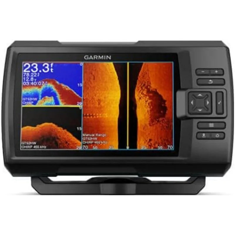 Garmin 7-inch Color Fishfinder and Sonar Transducer,