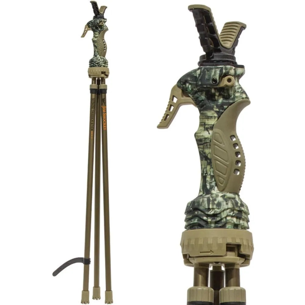 Shooting Stick, Adjustable Height, Quick-Detach Yoke,