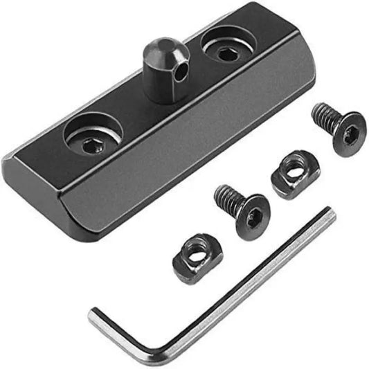 Tactical Low Profile Rifle Bipod Adapter Mount Sling Stud