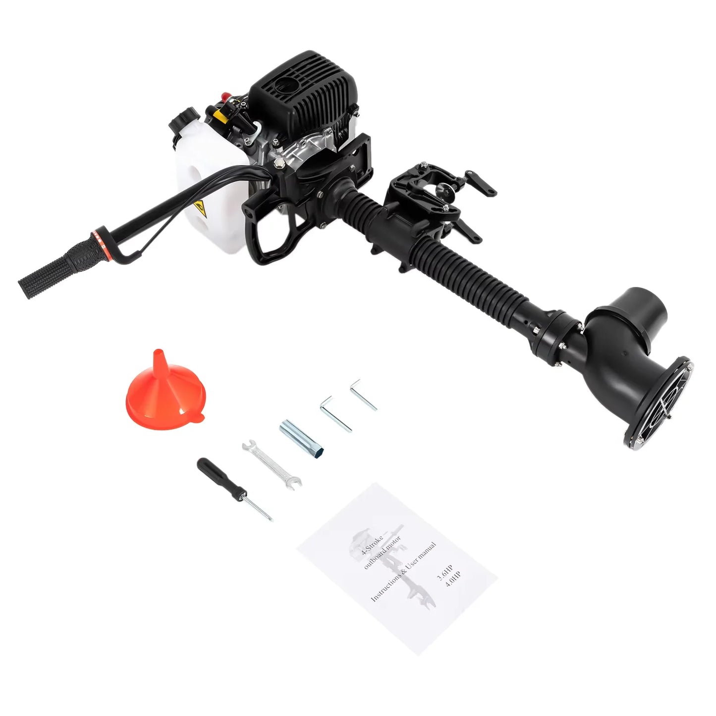 4HP 55cc 4-Stroke Heavy Duty Outboard Motor