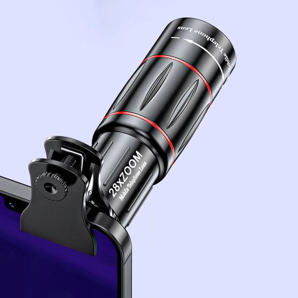 18/28/36X Mobile Phone Camera Telephoto Lens for Camping Hunting Sports