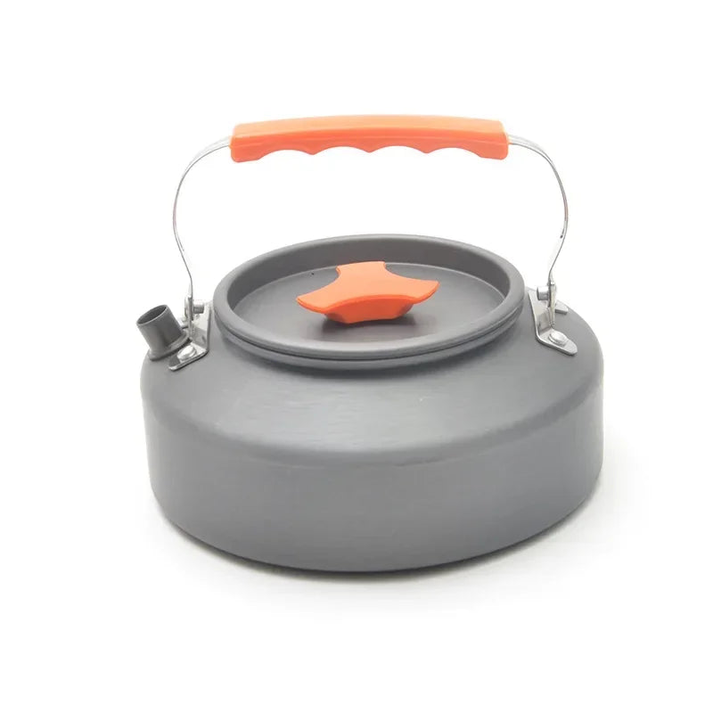1.1/1.6L Outdoor Kettle Teapot Coffee Tableware Cookware for Hiking