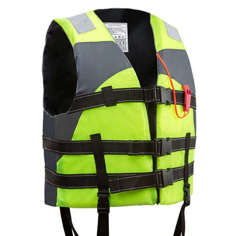 Life Vest with Whistle for Adults - Safe and Durable