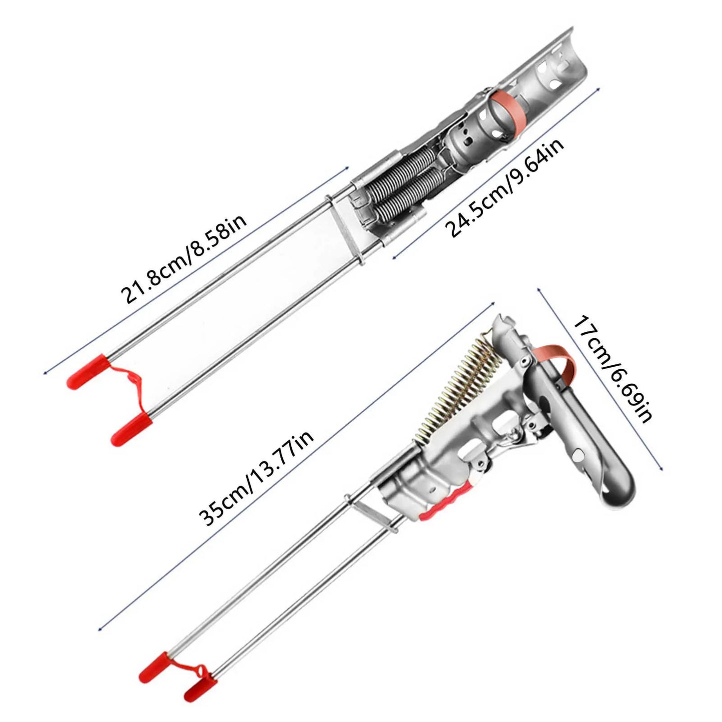 Stainless Steel Fishing Rod Stand Holder Bracket Automatic Spring