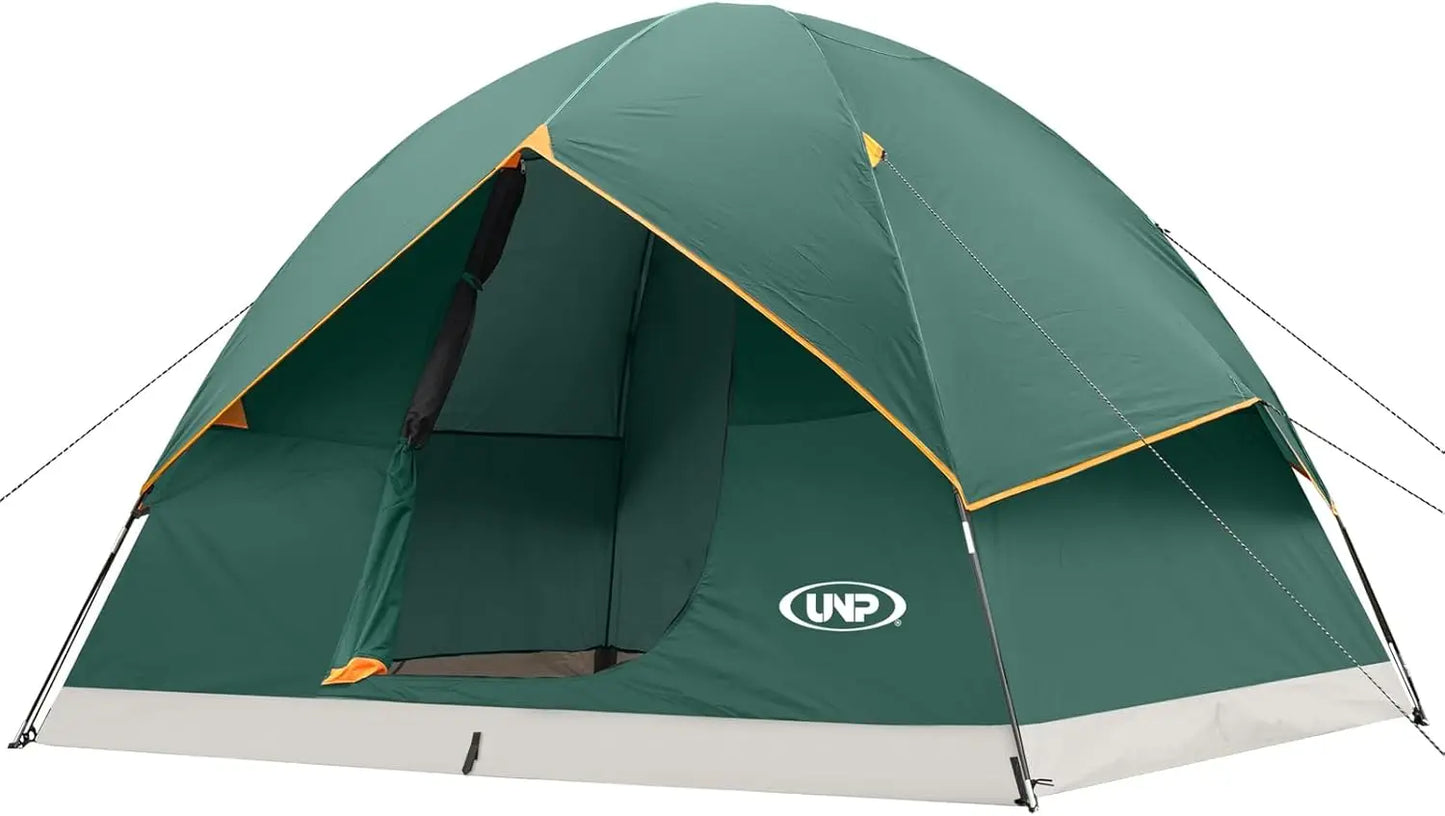 Camping Tent 2/3/4/6 Person Dome Tent, Easy to Set Up