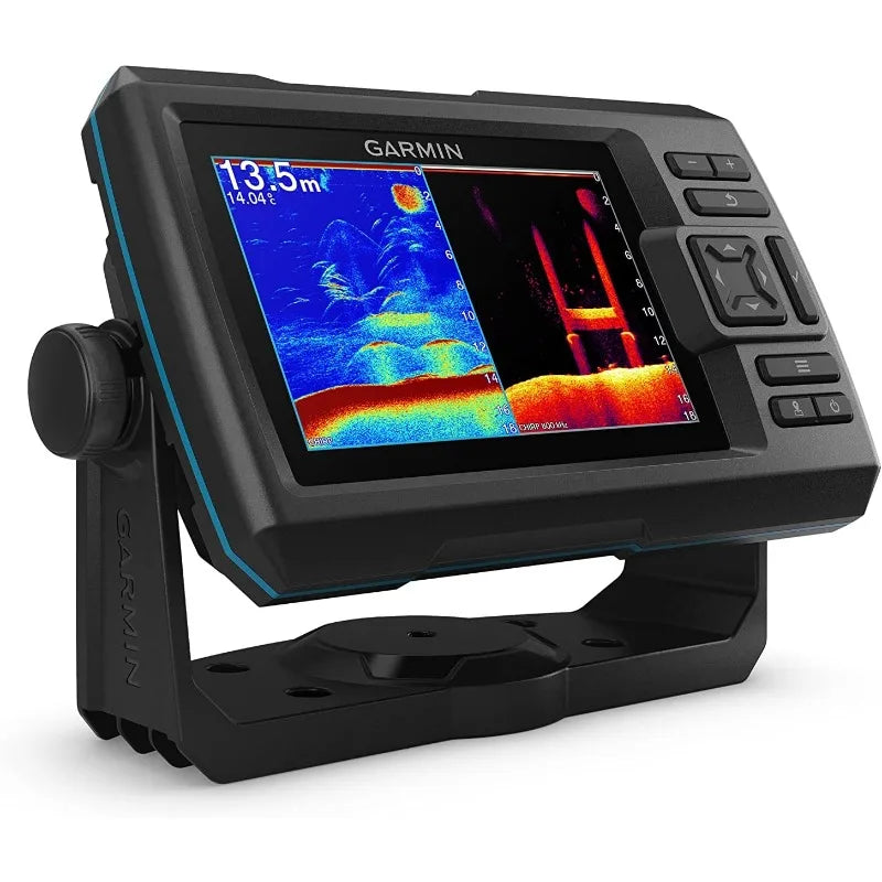 Garmin 5-inch Color Fishfinder and Sonar Transducer
