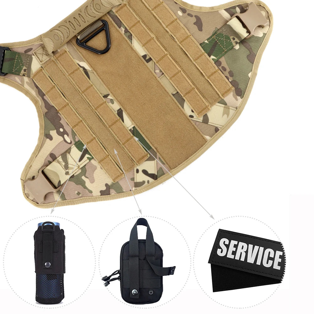 Training Vests Tactical Dogs Harnesses Accessories