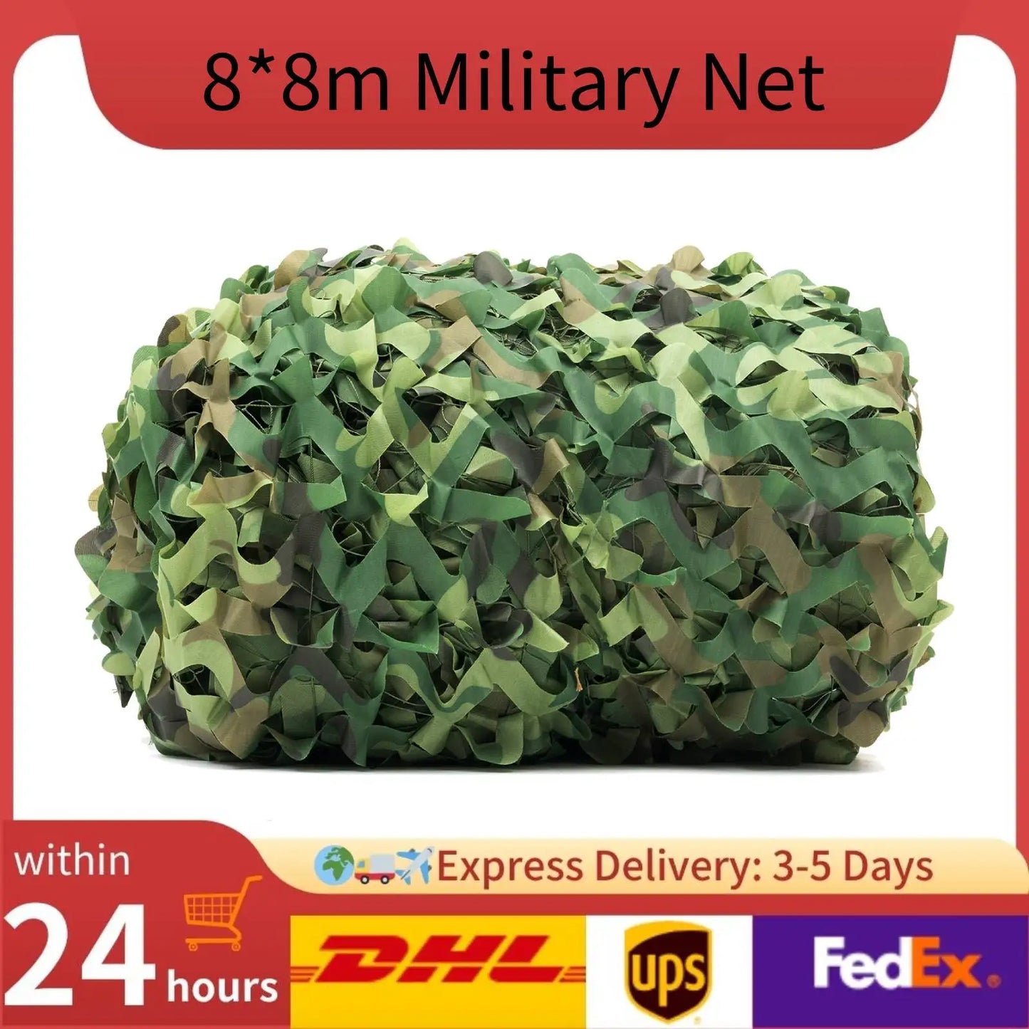 Military Camouflage Net for Hunting and Camping Gear